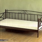 Μεταλλικός καναπές κρεβάτι Χαμόγελο